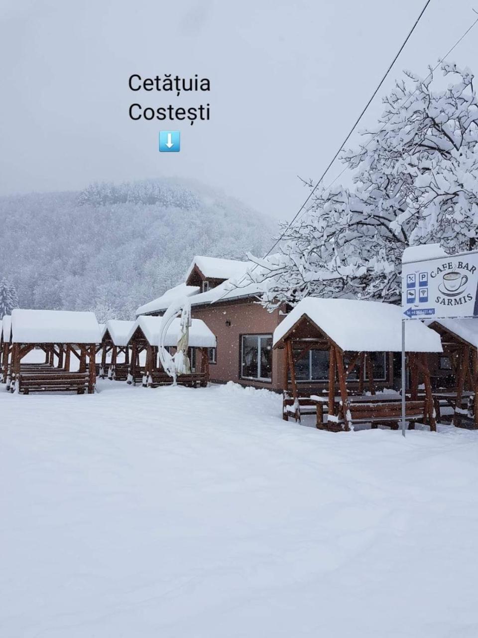 Cabana Sarmis Costesti 外观 照片